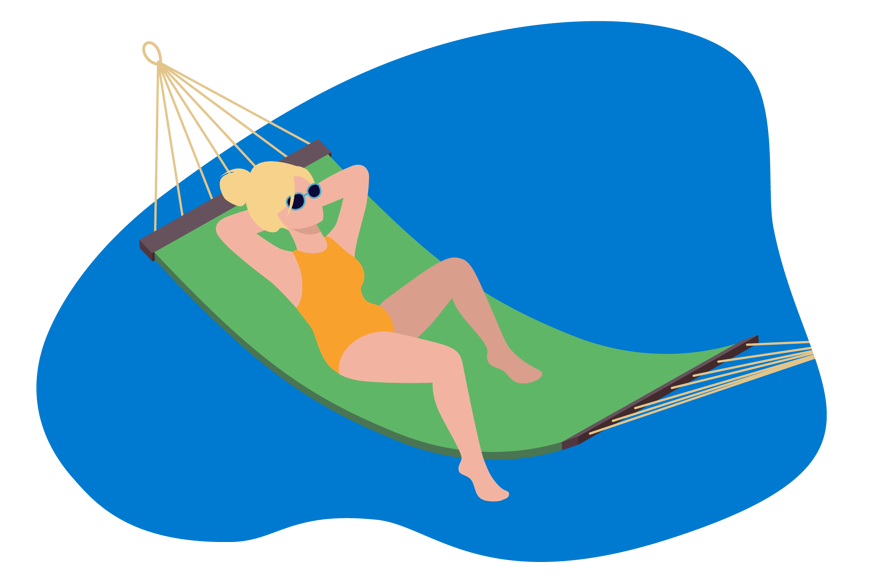 Hamaca estilo americana